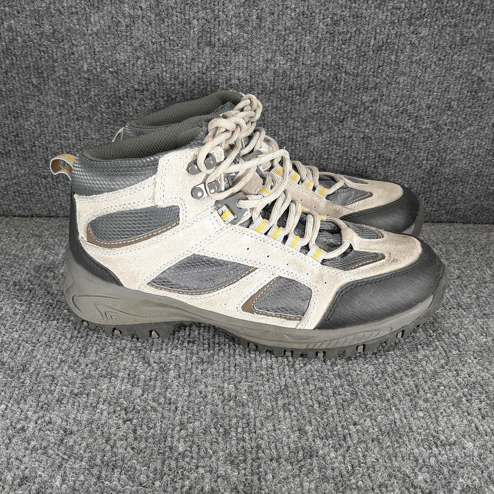 DENALI Hiking Trail Boots Black Grey Tan Womens Size 7.5